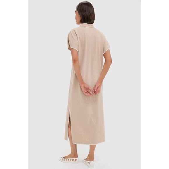 TUCKERNUCK Sandstone Pique Melissa Maxi Dress Size XS NWT Retail $178 Tuckernuck - Picture 2 of 5